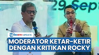 Moderator Ketar-ketir Gegara Rocky Frontal Soroti Kemarahan Publik pada Parcok di Depan Kapolri