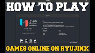HOW TO PLAY GAM3S ONLINE & LOCAL MULTIPLAYER ON RYUJINX EMULATOR GUIDE (HOW TO USE LDN)