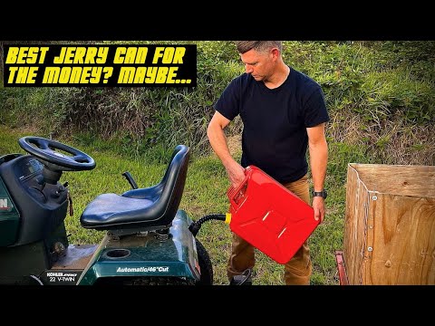 Harbor Freight/Midwest Can-5 Gal Jerry Can & EZ-Pour Spout-Best Gas Can Combo?
