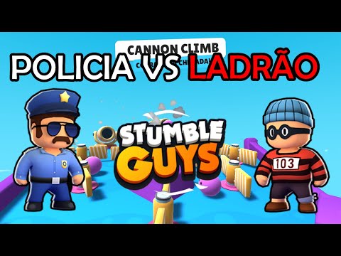Stumble Guys POLICIA E LADRÃO
