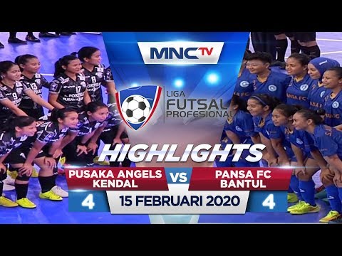 PUSAKA ANGELS KENDAL VS PANSA FC BANTUL (FT: 4-4) - Highlights Liga Futsal Profesional 2020