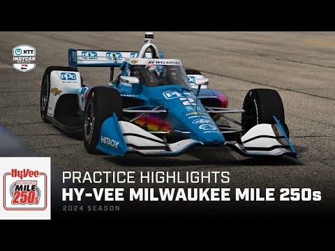 インディ2024 第17戦 ミルウォーキーマイル（オーバル）FPハイライト動画