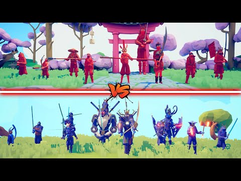 NEW DYNASTY TEAM vs CLASSIC DYNASTY TEAM | TABS - Totally Accurate Battle Simulator