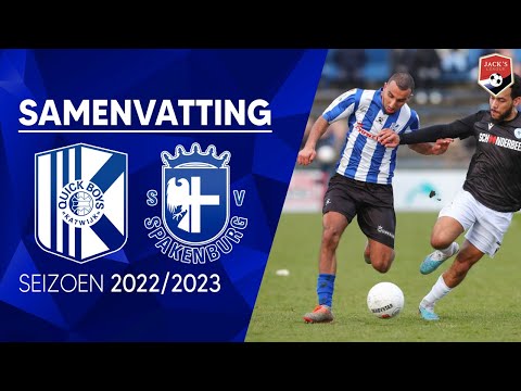 Samenvatting Quick Boys - S.V. Spakenburg | Jack's League