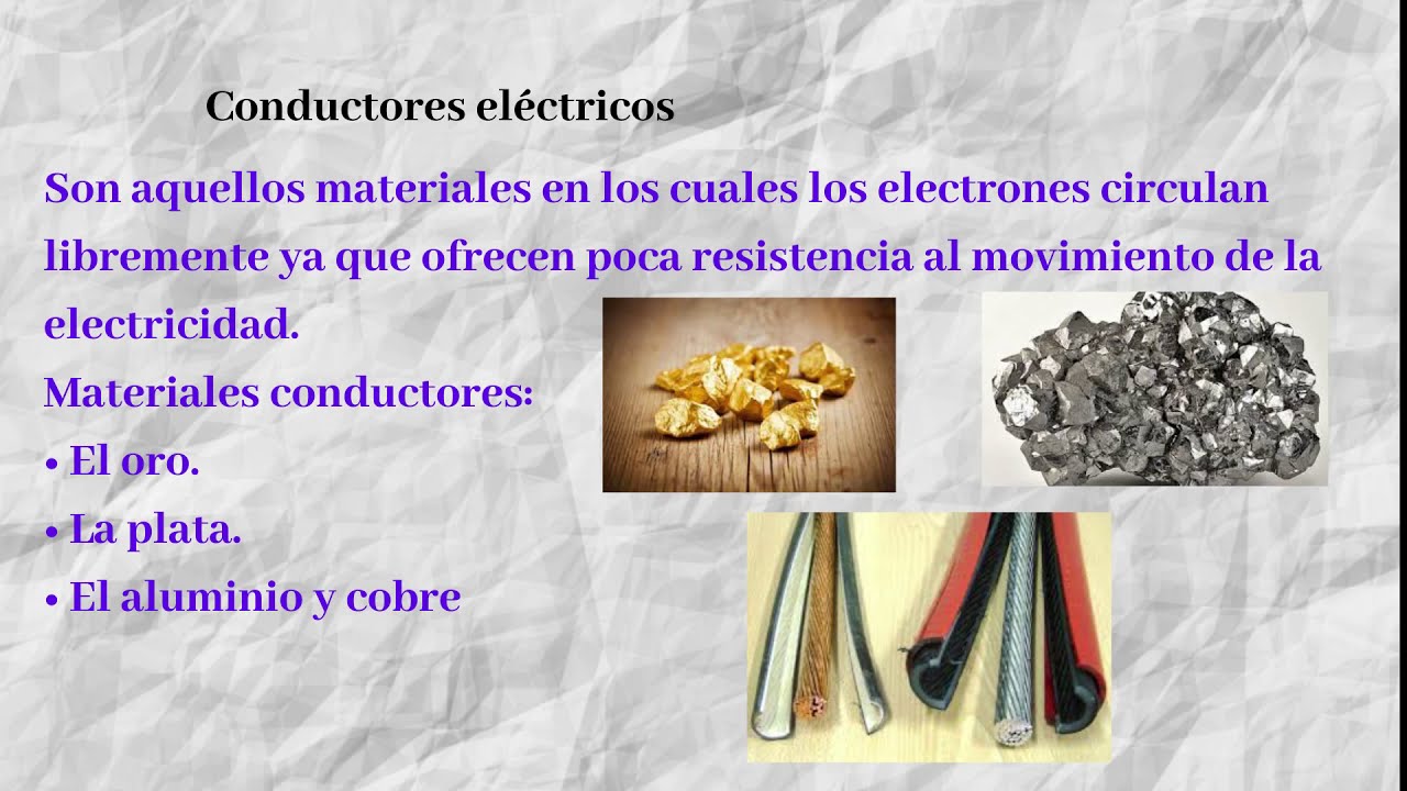 Materiales conductores, aislantes y semiconductores