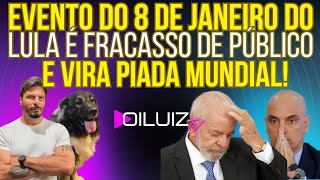 NO ONE SHOWED UP: Lula's January 8th event was a public failure and became a global joke!