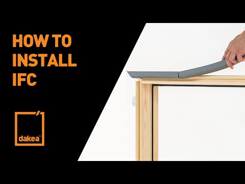 How to install Dakea Insulation foam collar (Known as IFC)