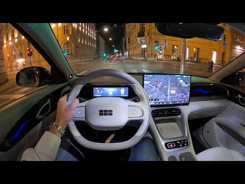 GEELY E2 2027 (EUROPE) - NIGHT POV test drive & REVIEW (Ultra)