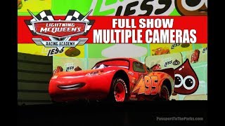 Lightning McQueen&#39;s Racing Academy &quot;MULTI CAMERA&quot; FULL SHOW Opening Day Hollywood Studios