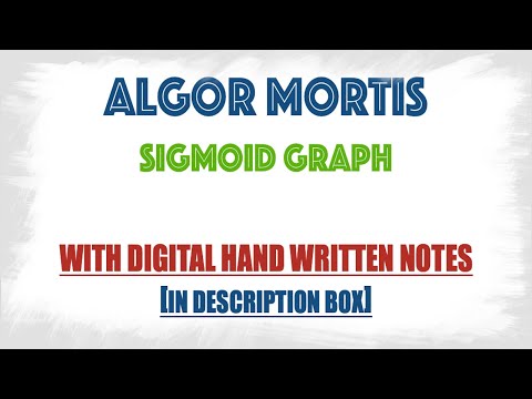 Algor Mortis definition, Sigmoid curve explained