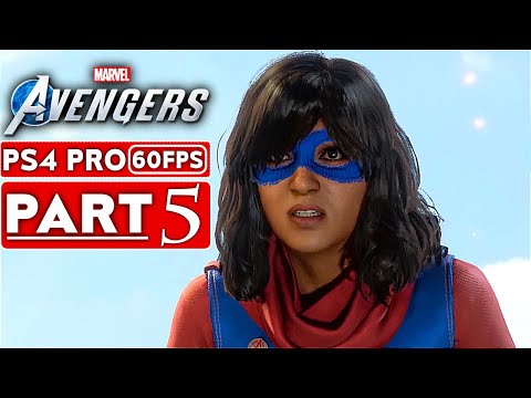 MARVEL'S AVENGERS Gameplay Walkthrough Part 5 [1080P HD 60FPS PS4 PRO] - No Commentary (FULL GAME)