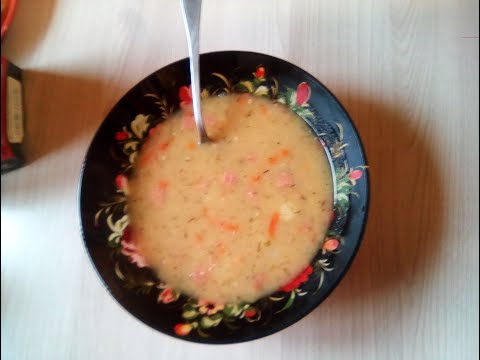 Гороховый суп от ГЛАВСУП. Pea soup from GLASSUP, 从GLASSUP豌豆汤