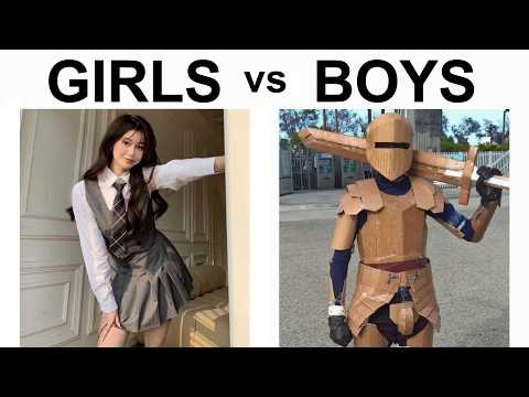 BOYS VS GIRLS MEMES SCHOOL V2