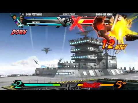[06/09/12] Road to MI Masters: UMvC3 Winners Finals: CORN Footwurk vs. Doghouse Neko