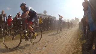 preview picture of video 'Paris-Roubaix 2013 Pavé du Moulin de Vertain'