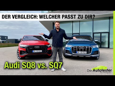 2021 Audi SQ8 ❤️ vs. SQ7 💙 (507 PS) Der Vergleich: Welcher passt zu Dir? Fahrbericht | Review |Test