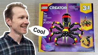 Lego Creator 3 In 1 Surprising Spider