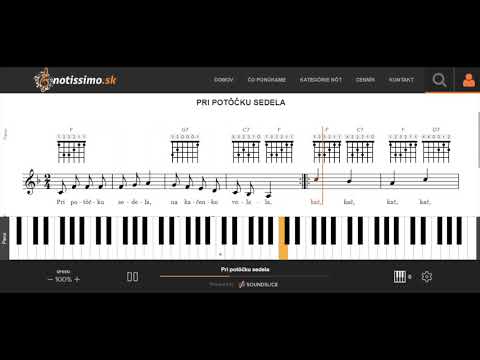 Pri potôčku sedela | Notissimo.sk