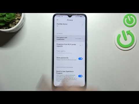 How to Clear Credentials on XIAOMI Redmi 10C - Remove Licences & Certificates