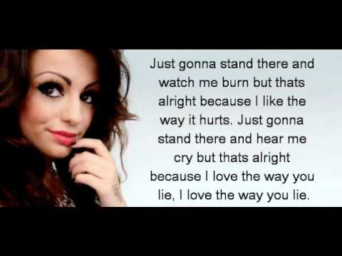 Cher Lloyd   Love The way you lie With Lyrics