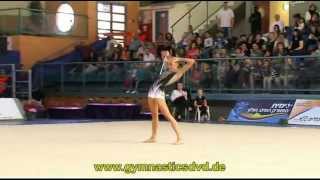 preview picture of video 'Grand-Prix Holon 2013 - Senior - 02 - Katsiaryna Halkina - Clubs'