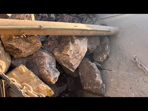 BIG ROCK 🪨 Crusher Machine - FULL Powerfull Process A Giant in Action-Big Rock Crushing