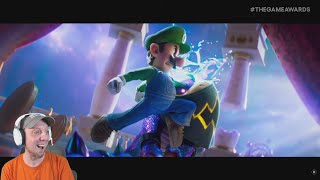 Super Mario Galaxy Movie - The Game Awards Trailer REACTION
