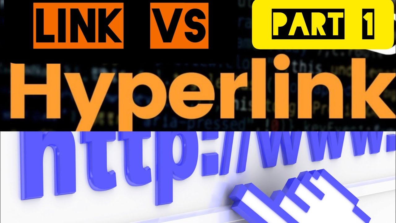 THE #DIFFERENCE BETWEEN #LINK AND #HYPERLINK   #html  #css #web