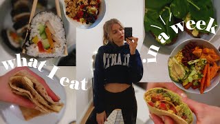 What I Eat in a Week // intuitive // vegan // non-restrictive