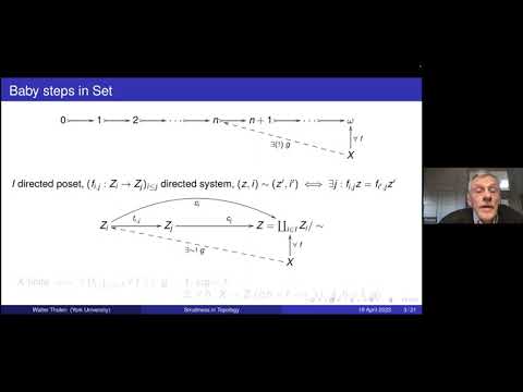Walter Tholen --- What does “smallness” mean in categories of topological spaces?