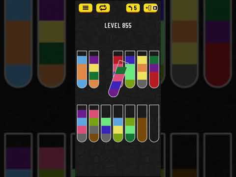 Water Sort Puzzle - level 855