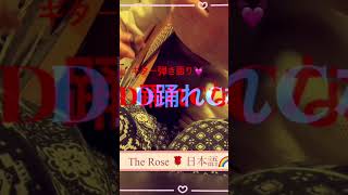 The Rose 🌹 日本語　#ギター弾き語りカバー #ゆめみるてんし #チャンネル登録よろしくね