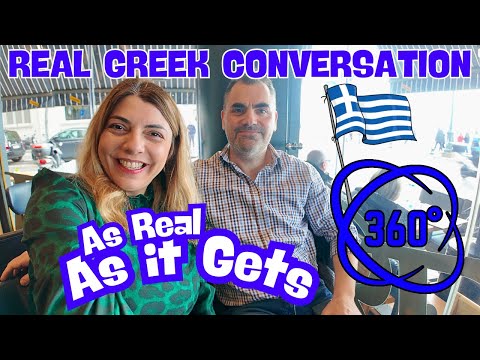 360 Video ~  Just another language Lesson or an Immersion Game Changer ~We're speaking Real Greek
