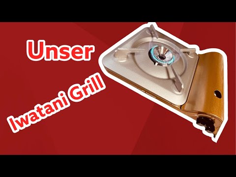 Unser VAN Gas Grill - Der Iwatani Master Slim CB-AS-1
