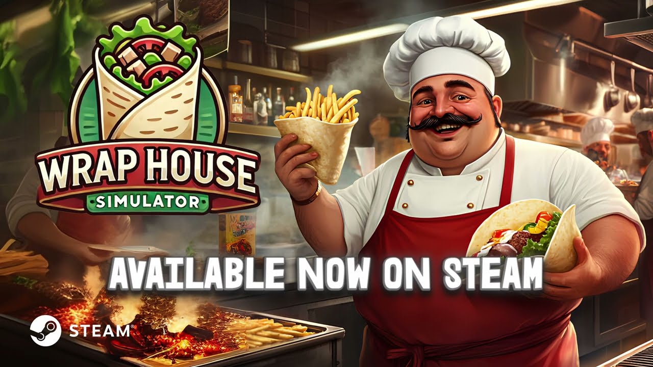 Wrap House Simulator 🌯 - Release Trailer