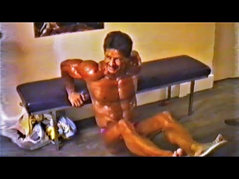NABBA Universe 1988 backstage