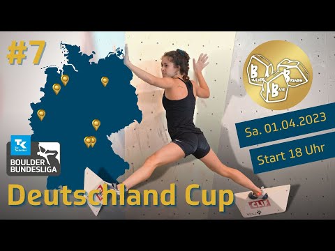 Deutschland Cup #7 - 22/23 Boulder Base mit Jan Hojer, Elias Arriagada Krüger, Helene Wolf und Co