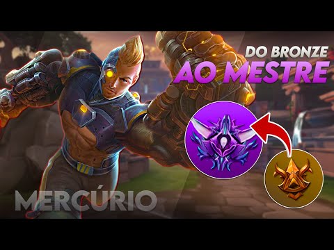 MERCÚRIO JUNGLER, PRIMEIRA DO DIA DAQUELE JEITO - ⚡ Smite BR Conquista Bronze ao Mestre