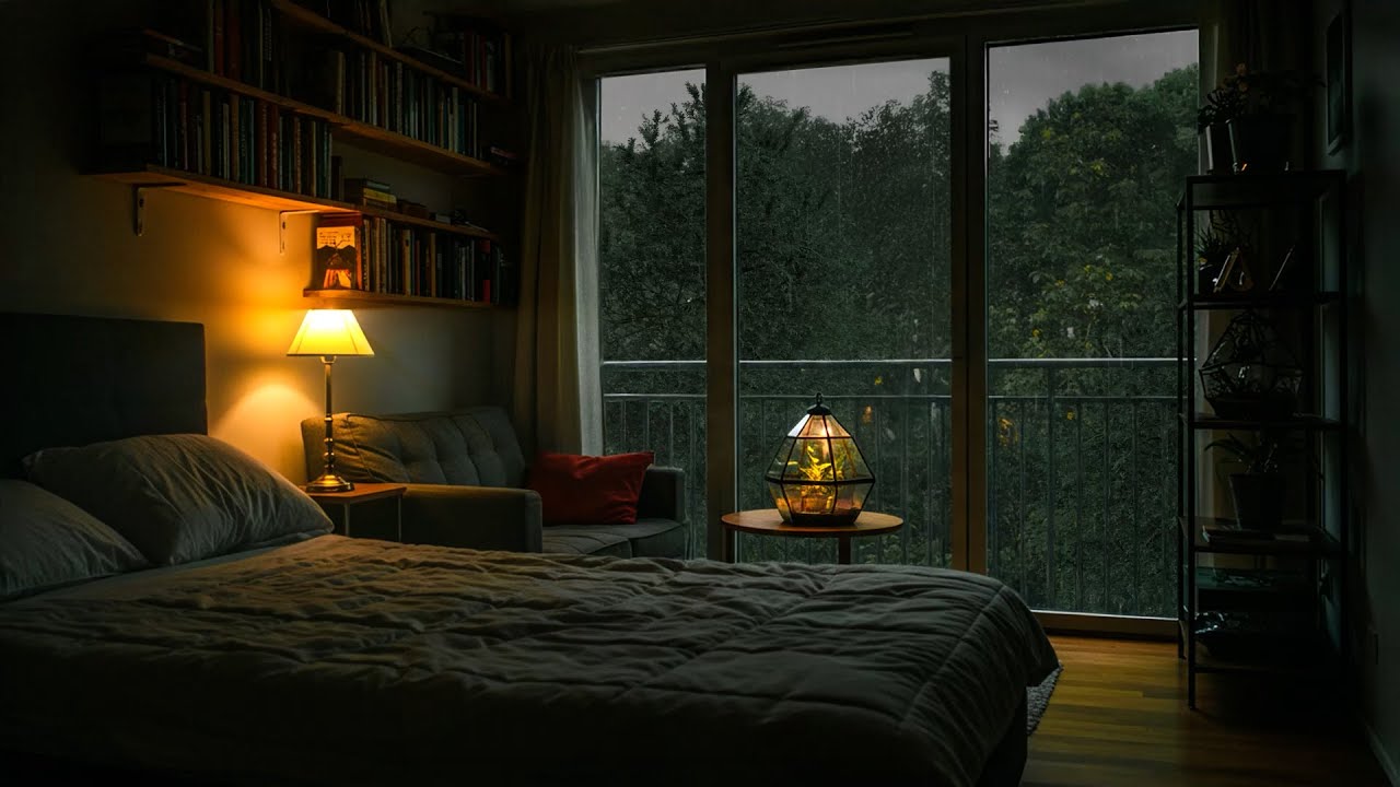 Instantly Beat Insomnia with Calm Rain Sounds - Rain to Sleep & Relaxation
