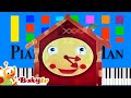Tic Toc Song BabyTV Slow EASY Medium 4K Piano Tutorial