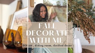 I had no idea she could do this AND in less than 2 hours!! DIY Wall Art | Fall Decorating