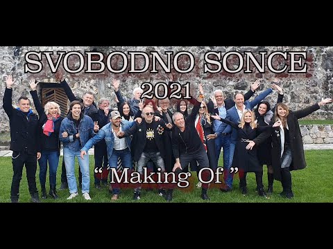 SVOBODNO SONCE 2021 -  Slovenski Band Aid ( Making Of ) - Dokumentarec