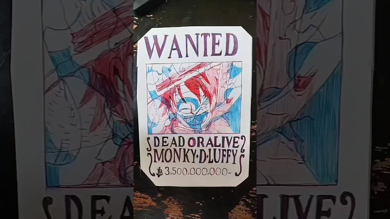 How to Draw Luffy Gear5 and Gear2 from One piece #art #drawing #anime #luffy #OnePiece