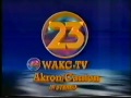 WAKC TV 23 Akron ID 1988