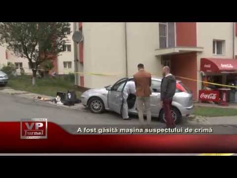 A fost gasita masina suspectului de crima