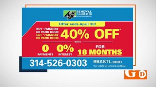 Big savings on windows and doors from Renewal by Andersen!