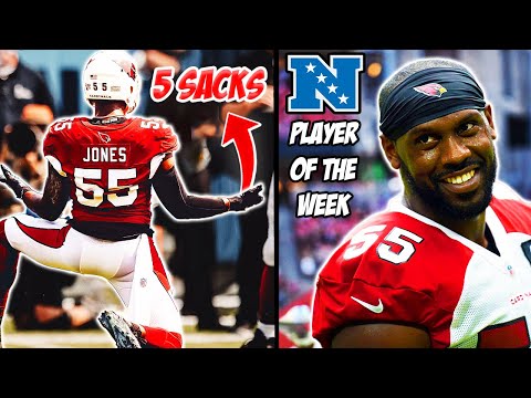 Chandler Jones Wins NFC Defensive Player Of The Week! Arizona Cardinals News
