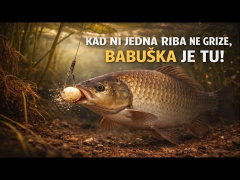 Kad ni jedna riba ne grize – babuška je tu (tajna mirnih voda)