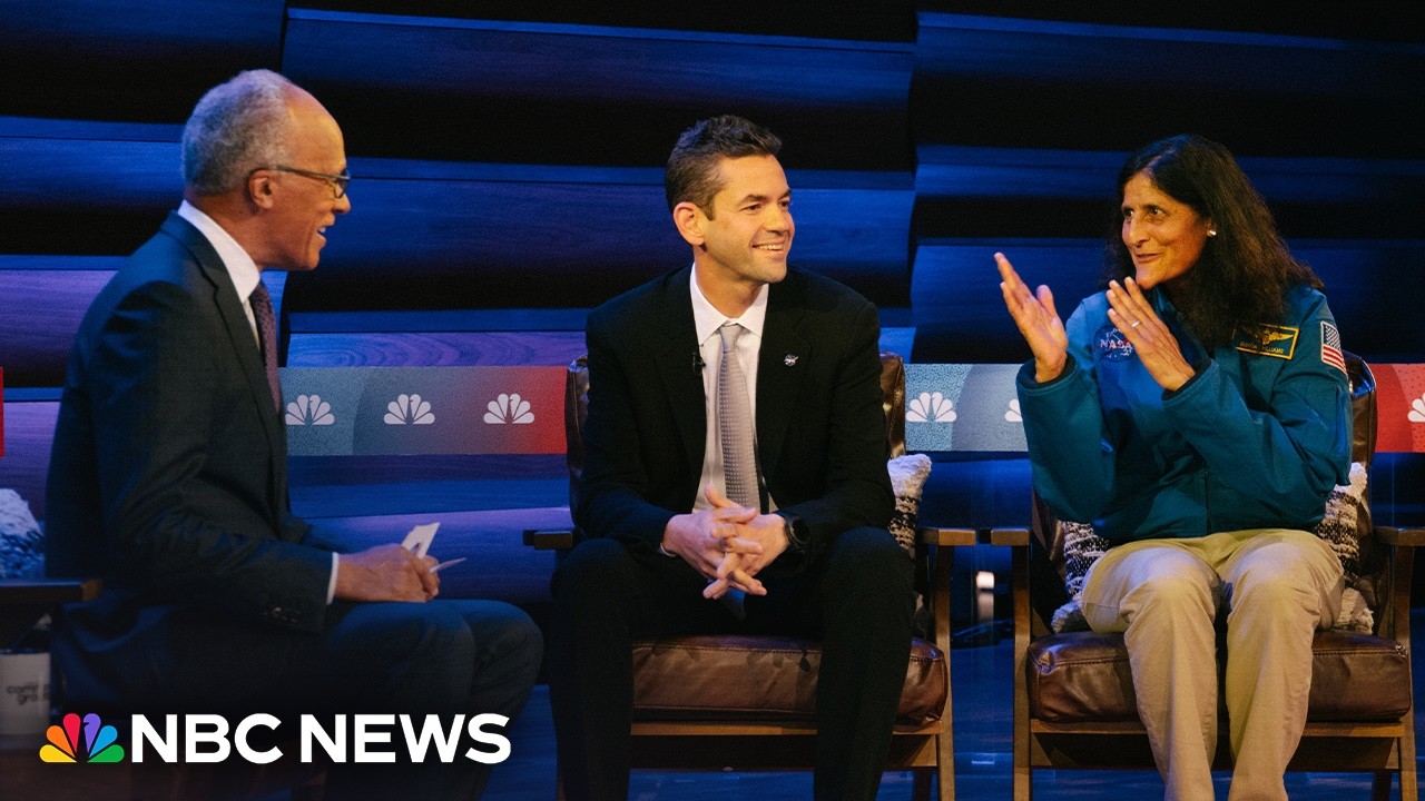 Common Ground: Lester Holt on space exploration with NASA’s Jared Isaacman and Suni Williams