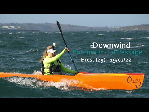Surfski Downwind Brest 19/02/2022